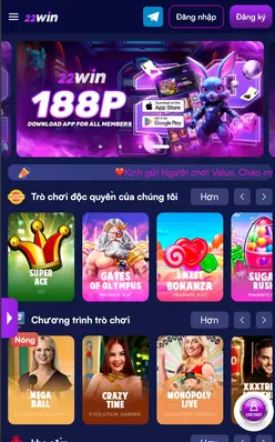 TẢI APP 22WIN